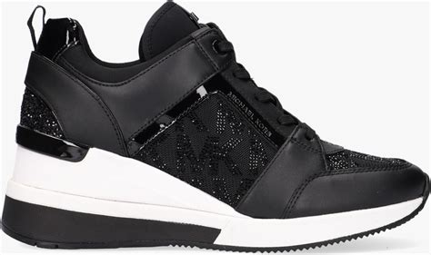 michael kors sneakers zwart dames|michael kors sneakers for sale.